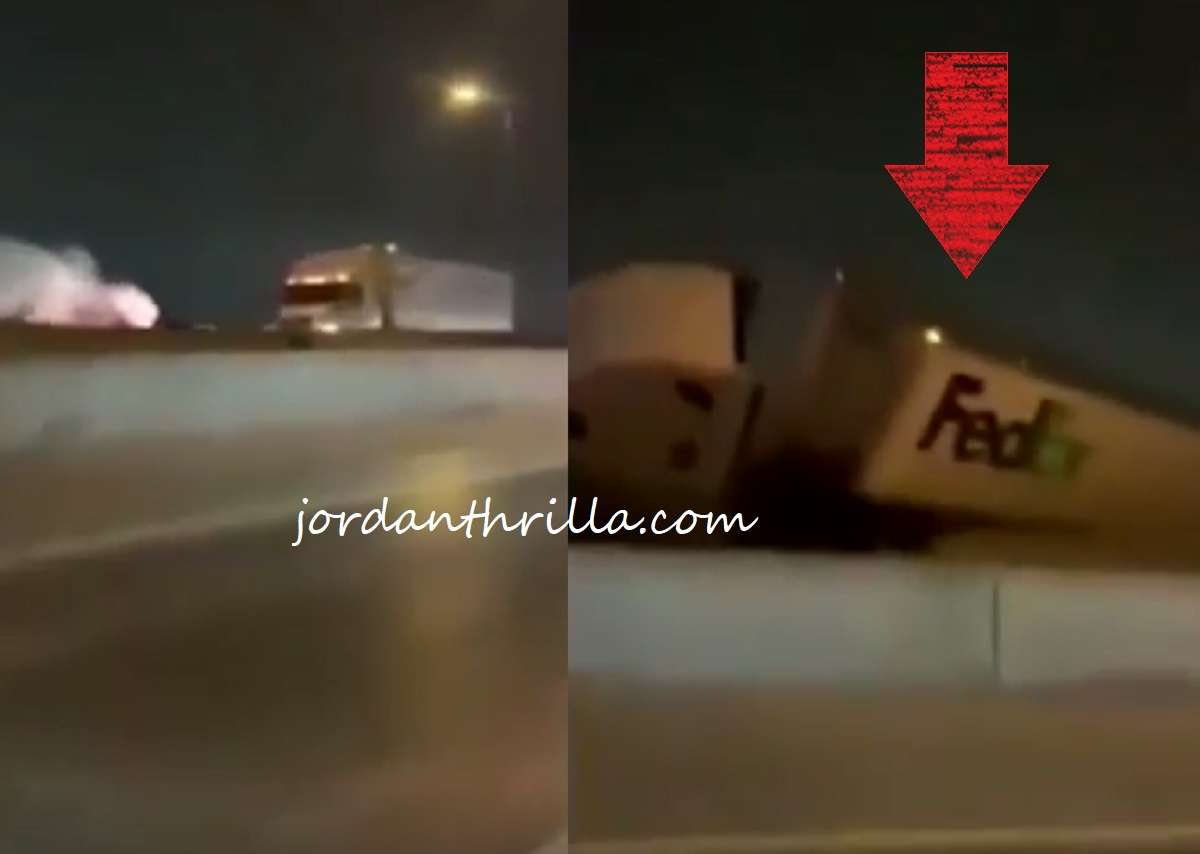 Shocking Video Shows FedEx 18 Wheeler Truck Crashing Into 100 Car Pileup On Fort Worth Texas Highway