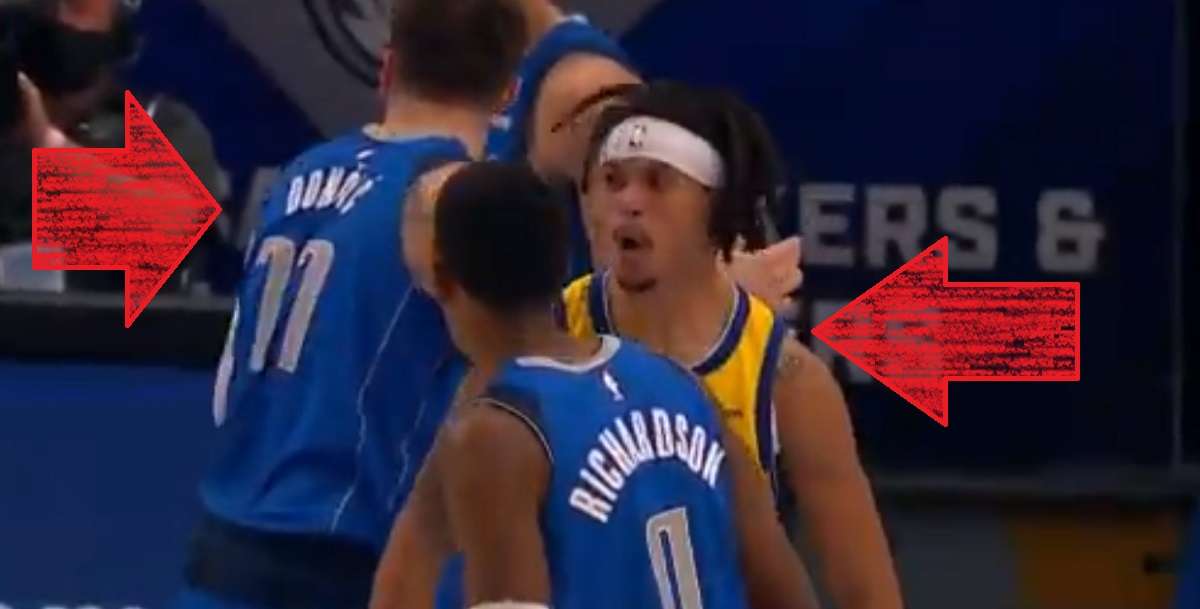 Stephen Curry Brother in Law Damion Lee Curses Out Luka Doncic After Scoring And 1 "Little A** Boy"