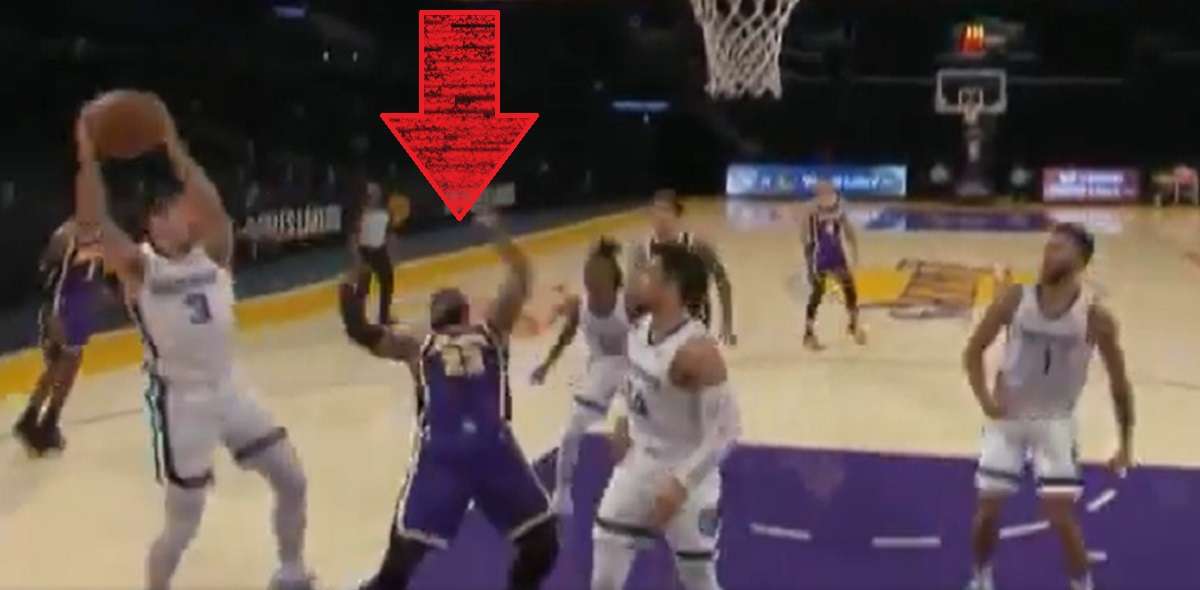 NBA Exposes Lebron James with Flop Warning Video From Lakers vs Grizzlies