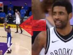 Kyrie Irving Disses Lebron James Free Throw Shooting While Talking Behind his Ba...