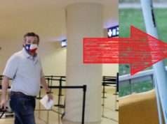 People React to Texas Senator Ted Cruz Looking Like Pablo Escobar at Airport Ret...