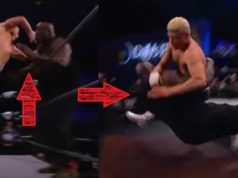 Cody Rhodes Knocking Out Shaq Falling Through Table in AEW Debut Was a Historica...