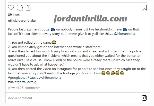 Hitman Holla Exposed as Snitch Who Called Police On St. Louis Goons