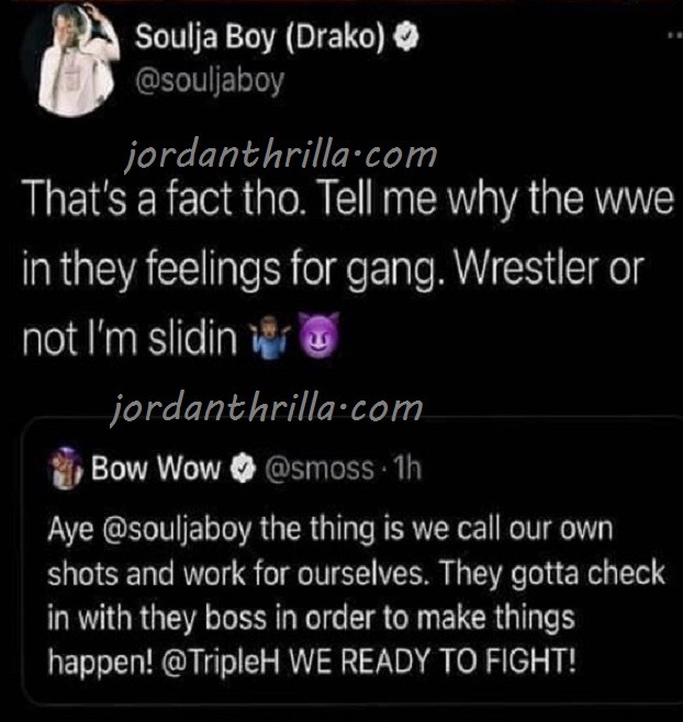 People Reacting to Soulja Boy and Lil Bow Bow Beefing with Randy Orton After They Call Wrestling Fake
