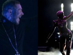 Post Malone Reacts to Cardi B Heel as Stripper Pole During Grammys WAP Performan...