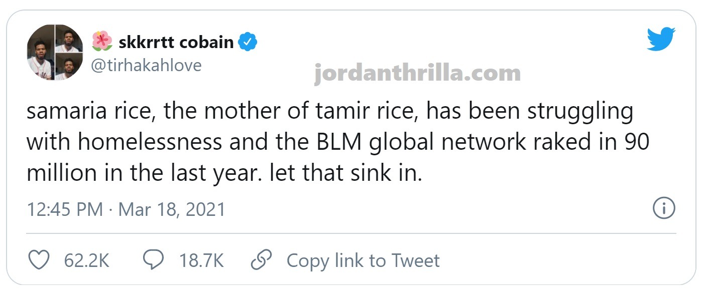 Black Lives Matter (BLM) Exposed for Exploiting Homeless Samaria Rice Mother of Tamir Rice While Spending Money on Joe Biden Election