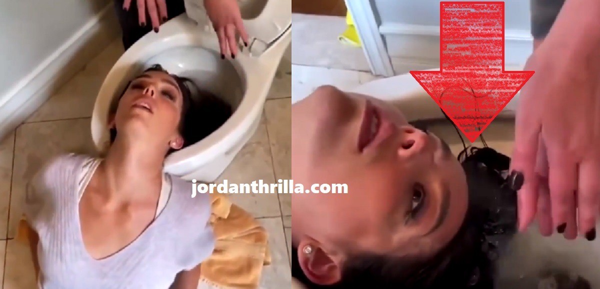 Video Of Woman Washing Hair In Toilet Goes Viral. Toilet Bowl Hair Washing Machine Hack Goes Viral After Video Of Woman using toilet to wash her hair 
