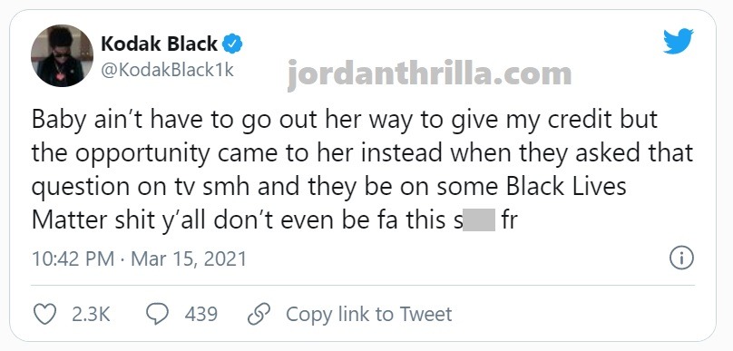 Kodak Black Wants $200K or $ex From Megan Thee Stallion For Stealing His "Drive the Boat" Swag . Kodak Black accuses Megan Thee Stallion of stealing his swag to get rich