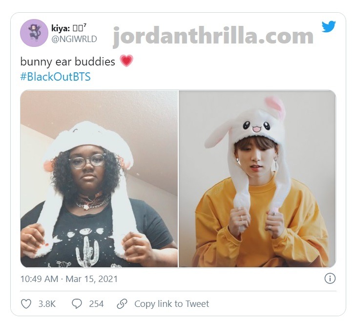 Hashtag #BlackoutBTS as Black BTS Fans Reveal themselves on Social Media. Blackout BTS reveals black female BTS fans