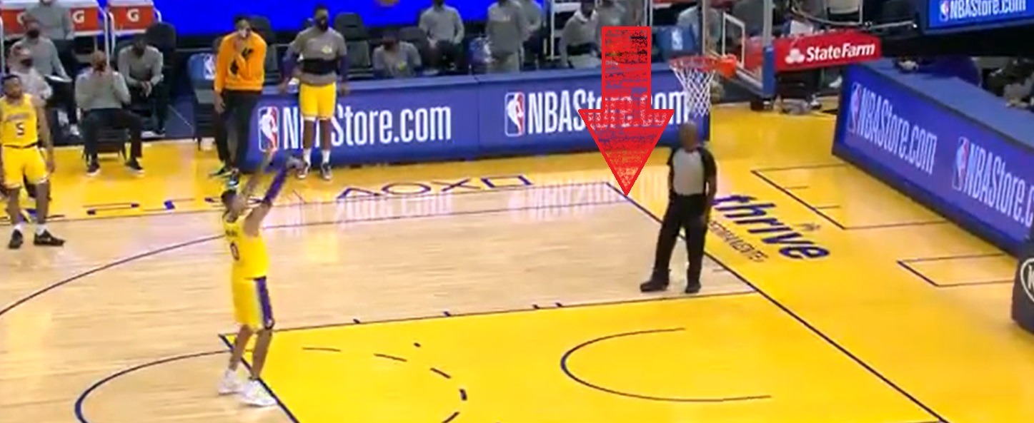 Worst Free Throw Ever? Kyle Kuzma Air balls Technical Free Throw and Warriors Bench Clowns Him