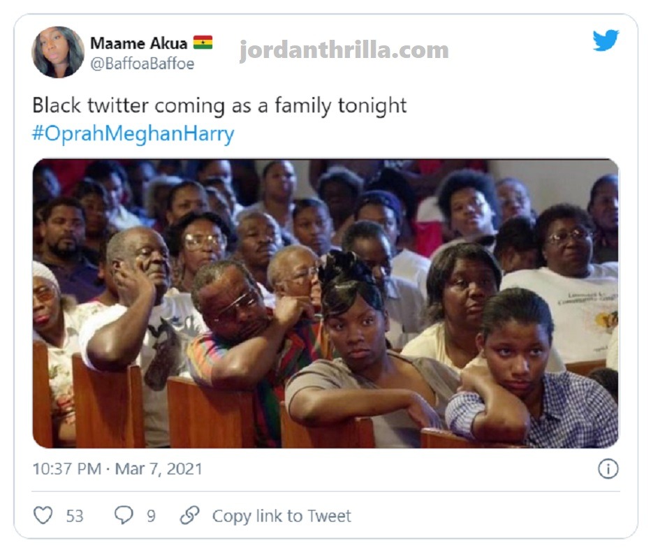 Black Twitter Reacts to Oprah Reacting to Meghan Markle Revealing Royal Family Dark Skin Concern About Archie