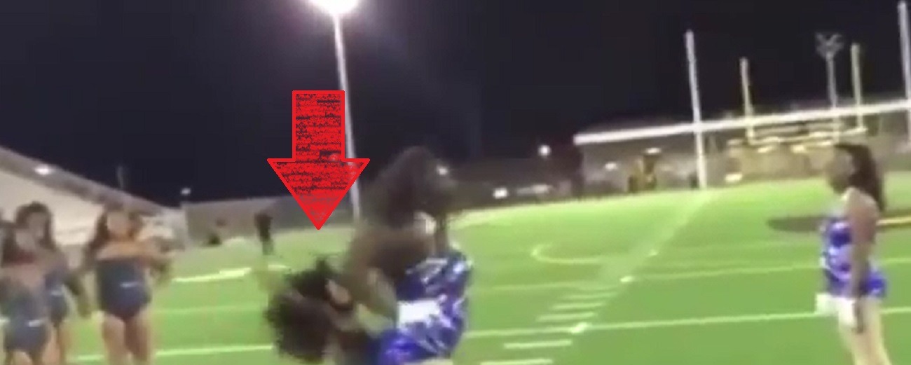 Wilmer Hutchins vs James Madison Highschool Female Drill Team Fight