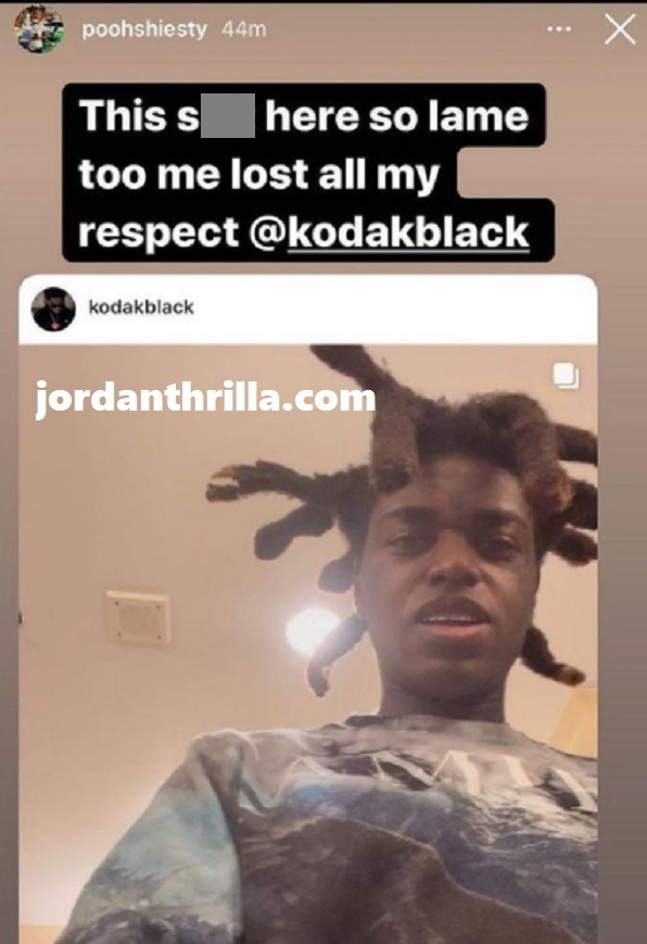 Pooh Shiesty Dissing Kodak Black After Posted Video Claiming He Invented "Spreading"