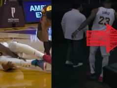 Lebron James Throws Chair While Leaving Court With Leg Injury: This Is How Long ...