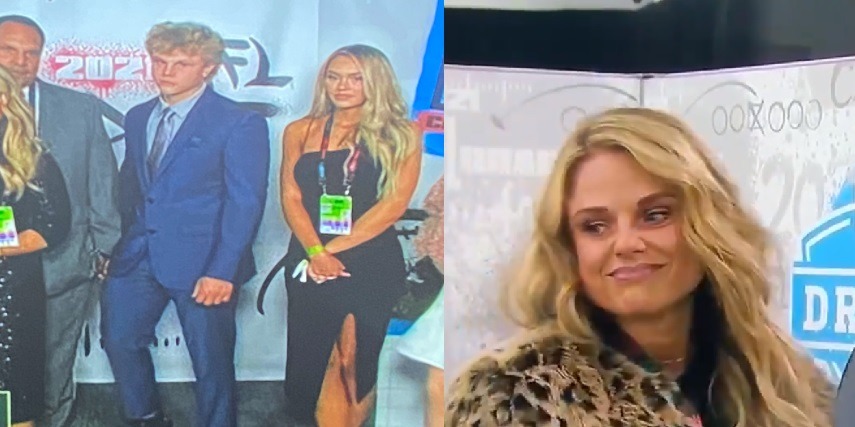 People Think Zach Wilson Girlfriend and Mom Look Exactly Alike After 2021 NFL Draft