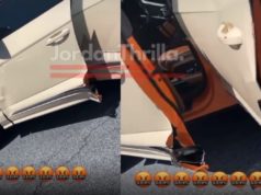 Video Aftermath of Gunna Lambo Urus Hit by Brink Truck During Car Accident is St...