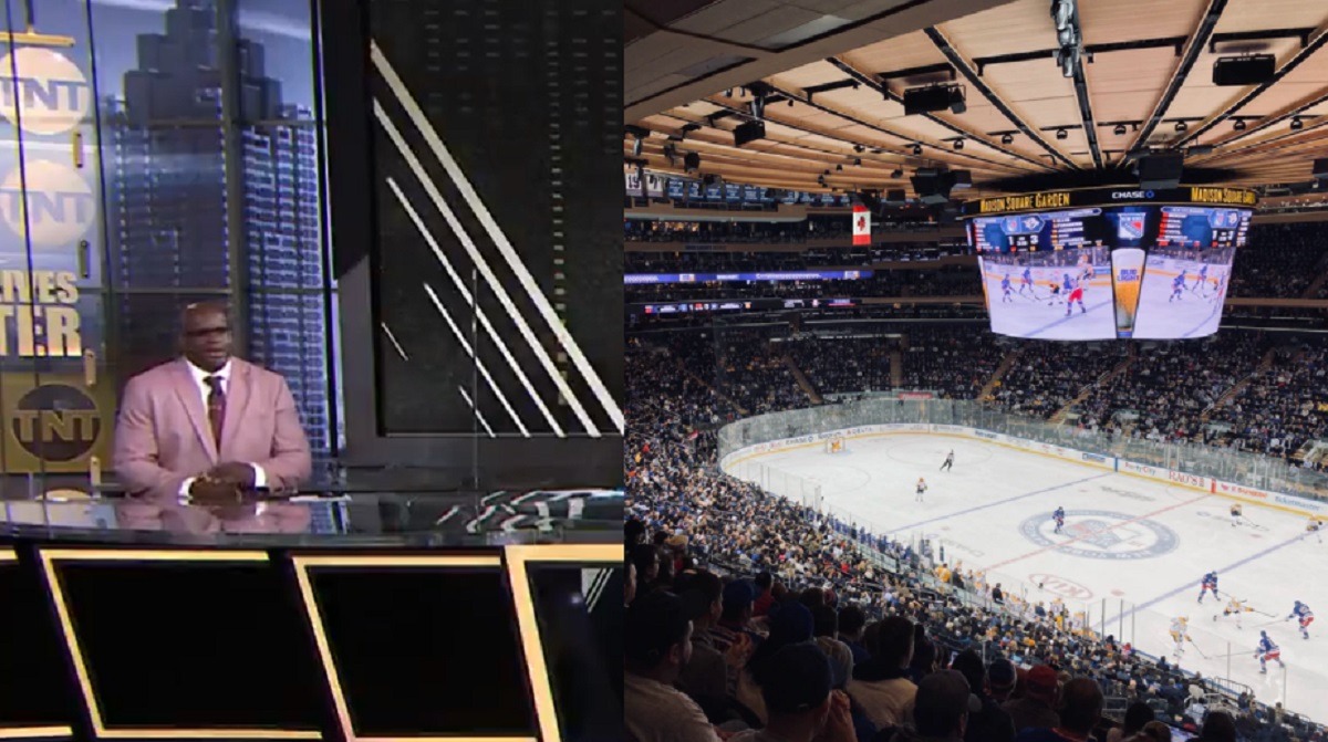 Shaq's NHL Knowledge Exposed on Inside the NBA. Shaq Names Three NHL Teams