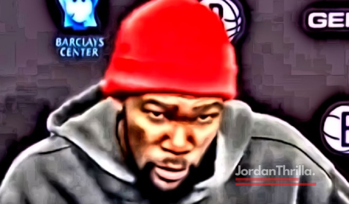 'Next Question' Kevin Durant Gets Angry At Reporter Asking Shannon Sharpe Question