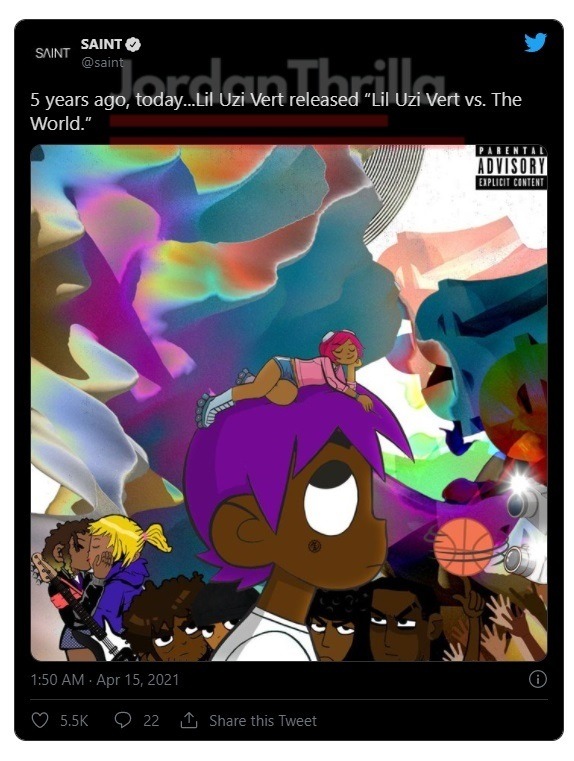 Lil Uzi Vert Gives His First chain 'Lil Uzi Vert vs. The World' Chain to JT from City Girls on 5 Year Anniversary