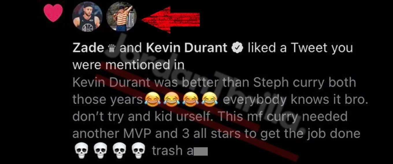 Did Kevin Durant Forget to Switch Burner Account? Kevin Durant Retweets Tweet Calling Stephen Curry Trash and Saying He's better than him From Two Different Accounts