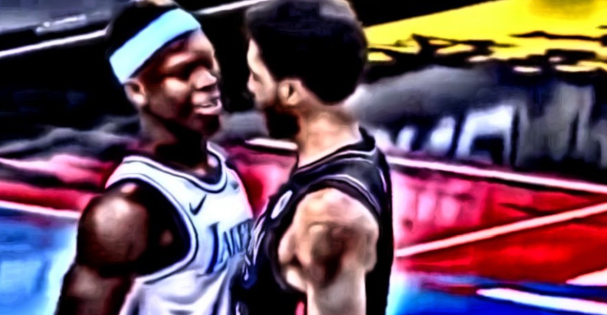 Kyrie Irving Ejected: Kyrie Irving Tries to Fight Dennis Schroder After Andre Drummond 'Too Small' Taunt to Lamarcus Aldridge