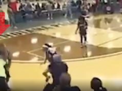AAU Referee Body Slammed by Parent During Fight at Bayl vs Indiana AAU Women's B...