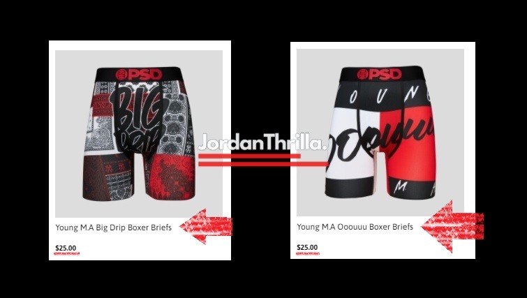 Young Ma Men's Underwear Line Released in Collaboration with PSD. Details on Young Ma's PSD Men's Underwear Line