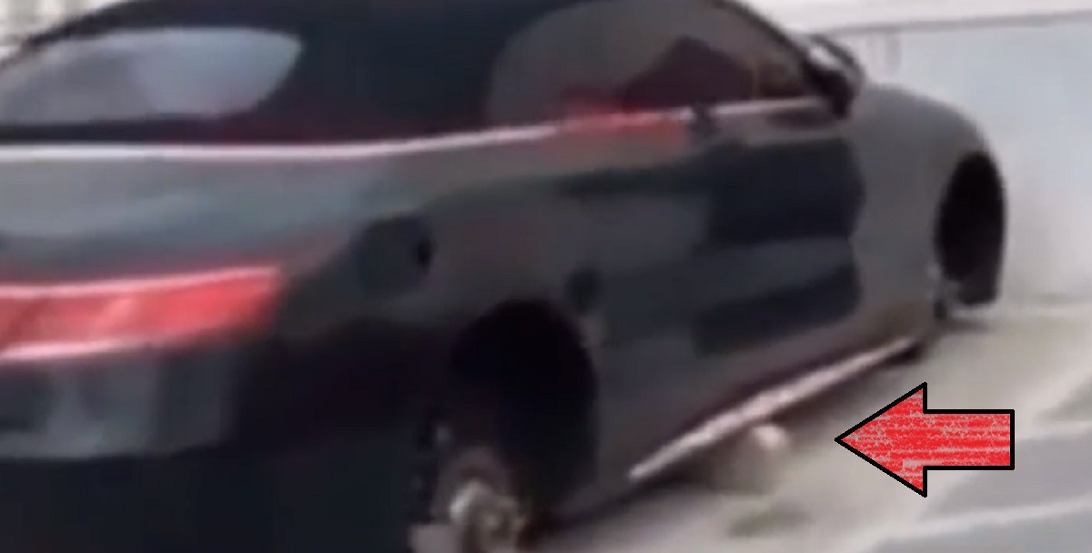 Sauce Walka Robbed in Houston: Rim Thieves Leave Sauce Walka Mercedes Car on Bricks