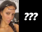 Is Kim Kardashian Trolling Jeffree Star? Kim Kardashian Looking Like a Transgender Woman In Bleached Eye Brow Shoot Shocks People
