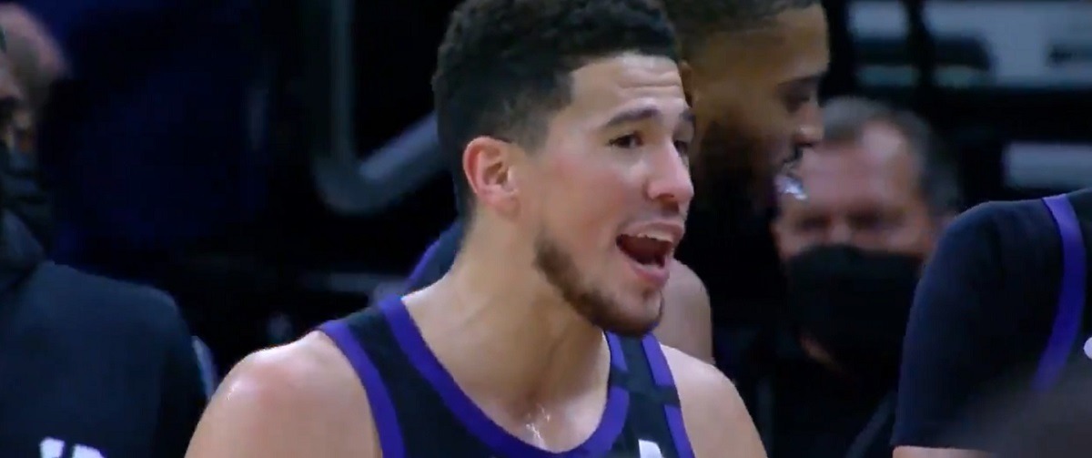 Devin Booker Reacts to Chris Paul Making Phoenix Suns Clinch First Playoffs Berth in 11 Years Since 2010