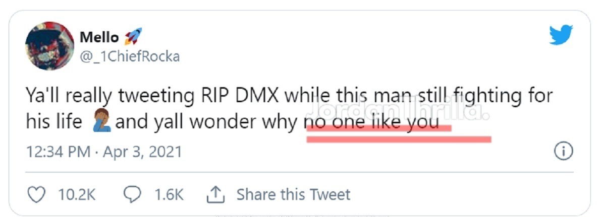 People React to "RIP DMX" Trending World Wide on Social Media Making People Think DMX is Dead