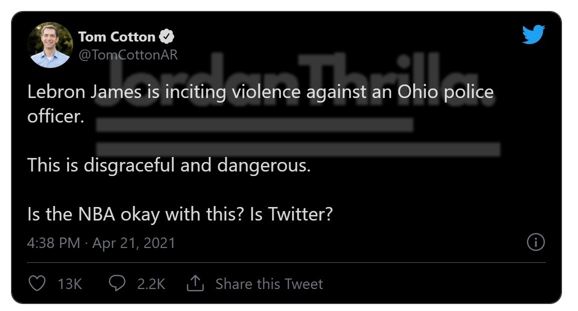 People react to Lebron James Doxxing Ohio Police Officer Nicholas Reardon. Lebron James Deletes Tweet About Cop Who Shot Makhia Bryant After Complaints. People accuse Lebron James of inciting violence towards Ohio Cops