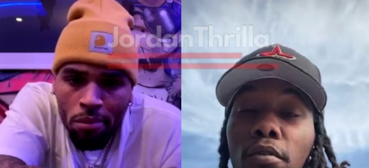 Chris Brown Challenges Offset To Fight and Drops His Address on Instagram For Him Pull Up