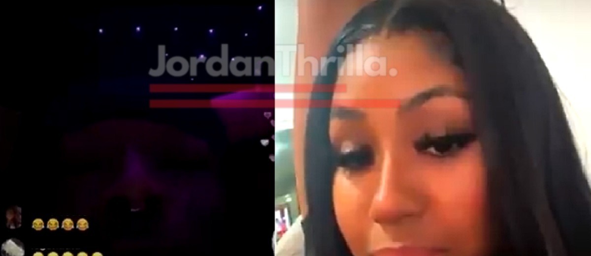 Lil Uzi Vert G-Checks Caresha Aka Yung Miami While Controlling JT from City Girls on Instagram Live