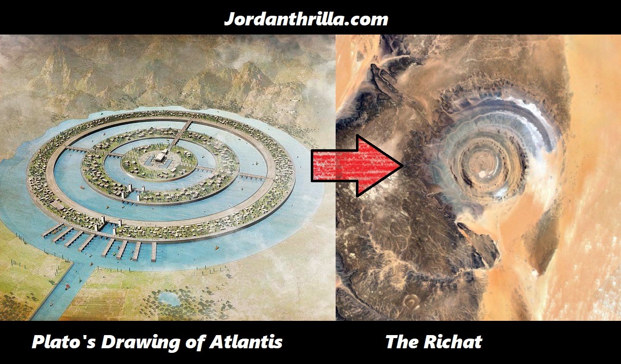 Is the The Eye of the Sahara aka The Richat Atlantis Hidden In Plain sight?