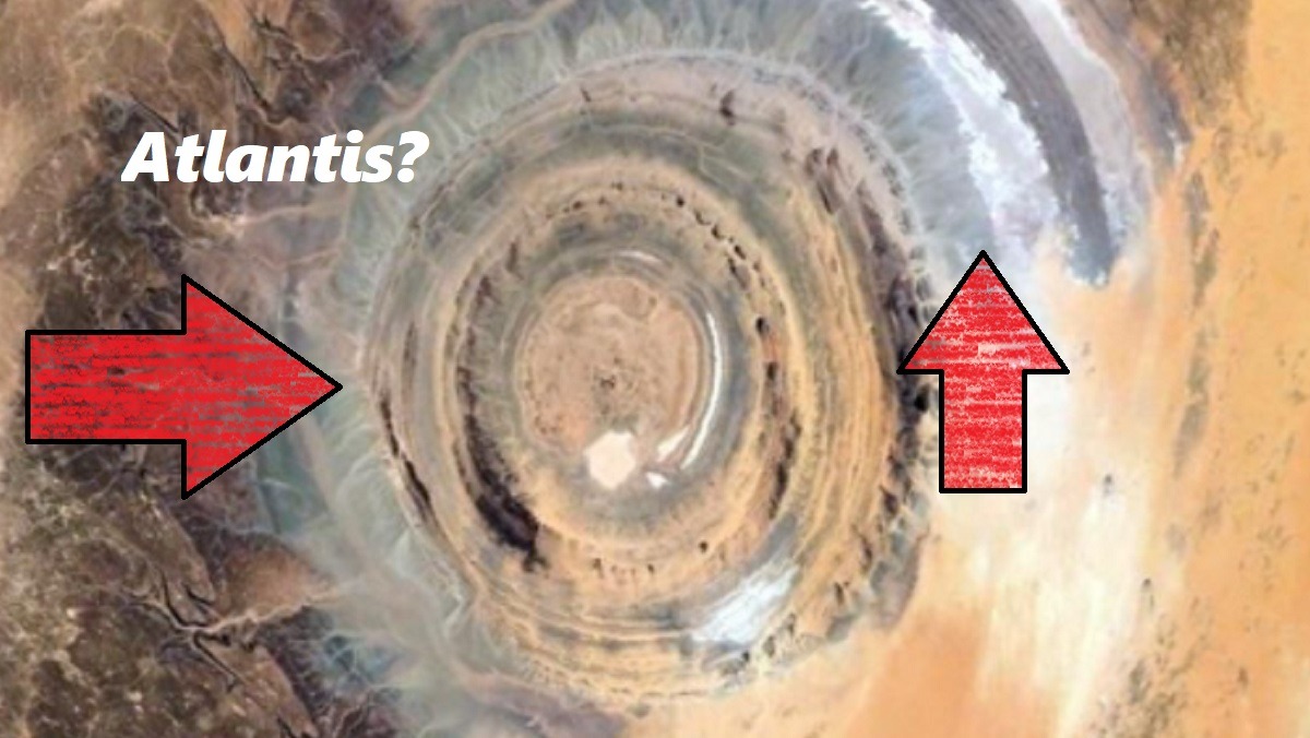 Is the The Richat aka The Eye of the Sahara Actually Atlantis Hidden In Plain sight?