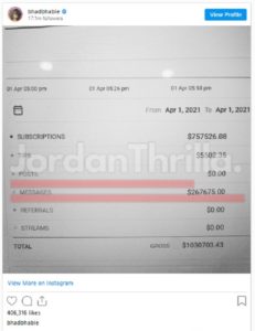 Bhad Bhabie OnlyFans Leak? Danielle Bregoli OnlyFans Makes Over $1