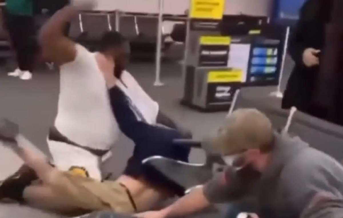 Spirit Airlines Fight at Detroit Airport Goes Viral