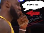 Is Lebron James Blind in One Eye? Lebron James Says 'I Can't See' After Hitting Logo Game Winner in Stephen Curry Face