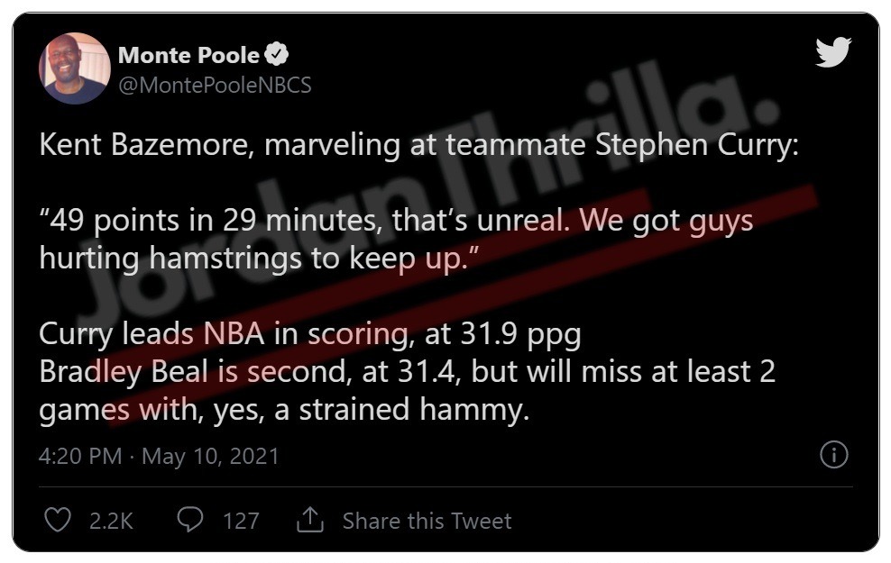 Bradley Beal Curses Out Kent Bazemore For Taking Shots At Him Sitting Out with Strained Hamstring