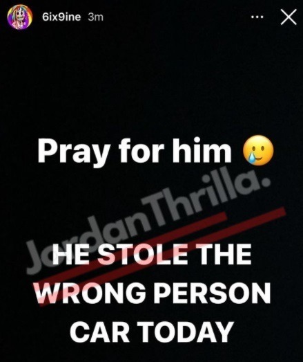 Here is Why Tekashi 6IX9INE Started a GoFundMe For Lil Reese After He Got Shot and Carjacked