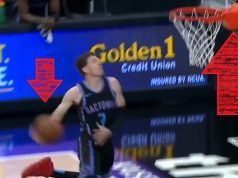 Kyle Guy Windmill Dunk Miss Blooper Of the Year Goes Viral During Sacramento Blo...