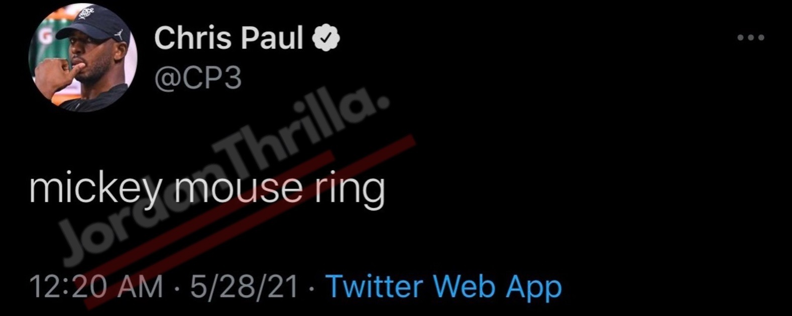 Did Lakers Fans Hack Chris Paul Twitter Account After Game 3? Chris Paul 'Mickey Mouse Rings' Tweets Sets Off Series of Strange Posts