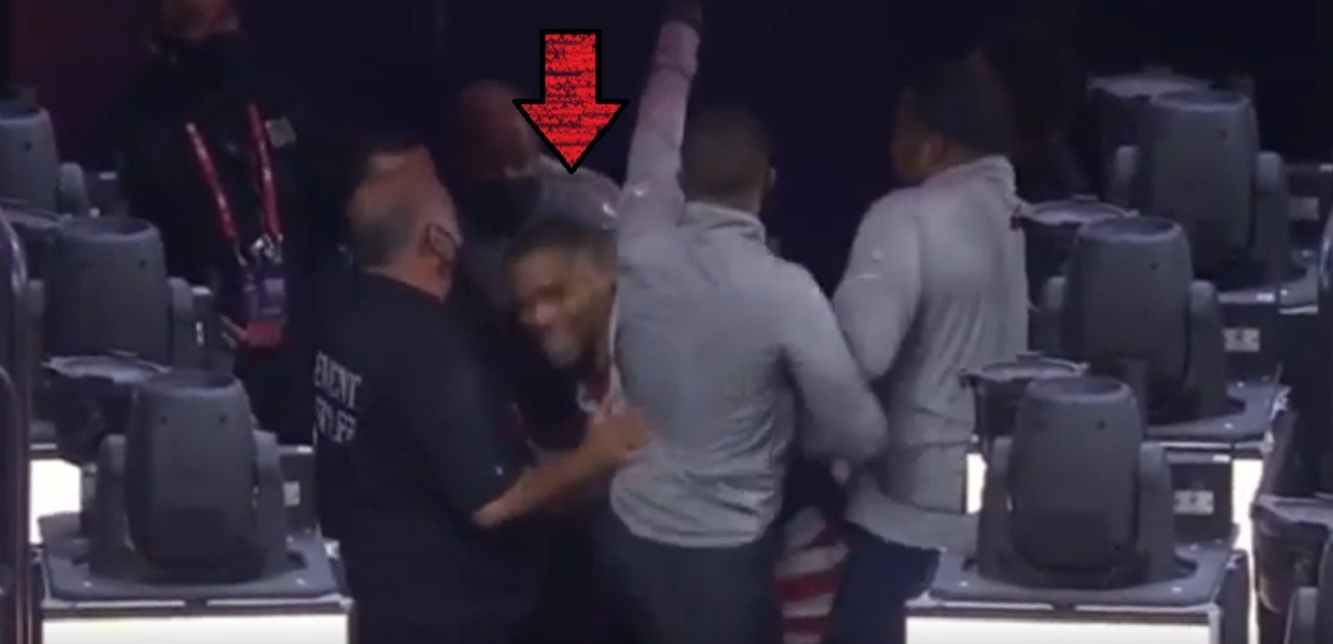 Sixers Fan Throws Popcorn on Russell Westbrook Which Leads to Russell Westbrook Almost Fighting Sixers Fan
