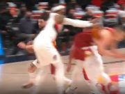 Is Carmelo Anthony Jealous Nikola Jokic Has His Jersey Number? Carmelo Anthony Bullies Nikola Jokic With Violent Push And Gets a Flagrant 1