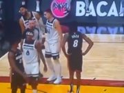 Jimmy Butler Curses Out Karl Anthony Towns During Heat vs Timberwolves "You Soft as Baby S***"