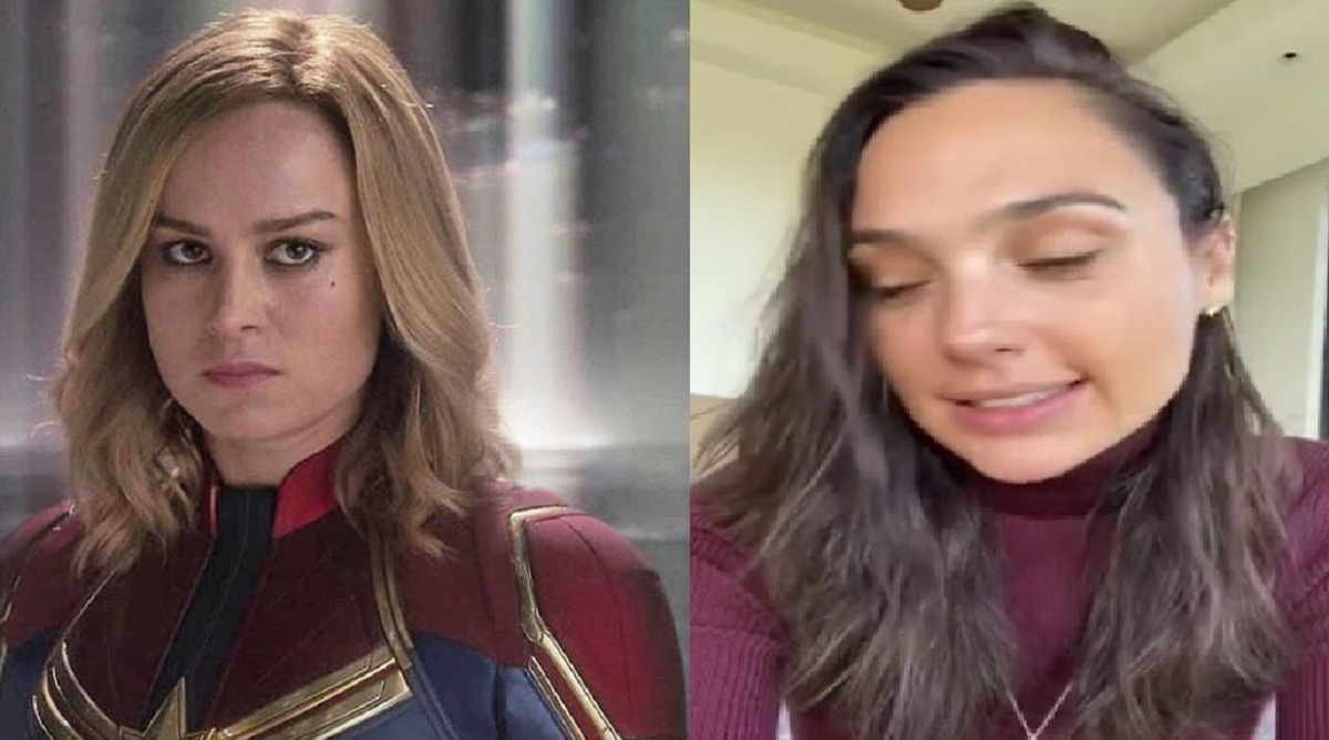 Brie Larson Unfollows Gal Gadot on Instagram After Alleged Gal Gadot Facebook Post Defending Israel Murdering Children Playing Soccer