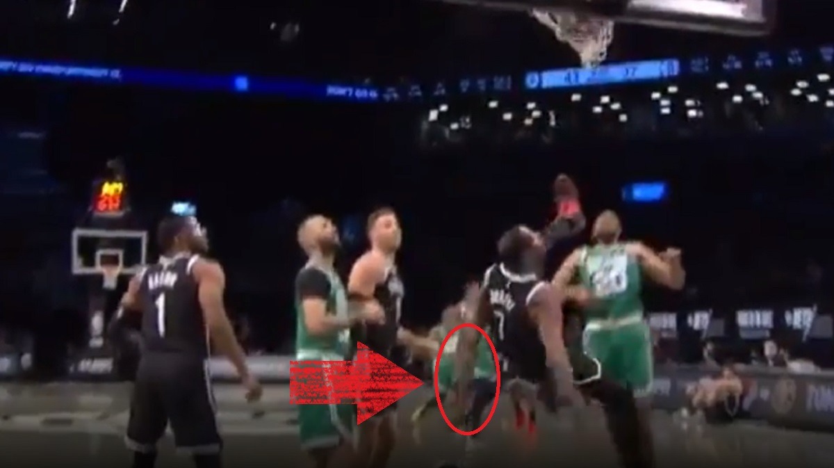 Marcus Smart Almost Breaks Kevin Durant Arm Like Andrew Bogut After Taking Charge during Celtics vs Nets Game 1