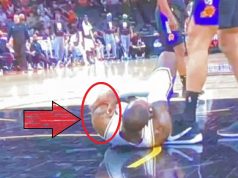 People Accuse Lerbon James of Faking Shoulder Injury After Montrezl Harrell Figh...