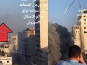 Gaza Journalist Captures Scary Footage of Israel Bombing Buildings Right Next To Him